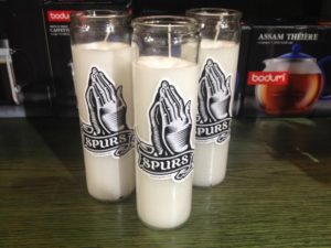 Spurs Candles